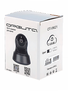 Видеоняня, камера видеонаблюдения wifi беспроводная 2 Mp Орбита OT-VNI21 Черная